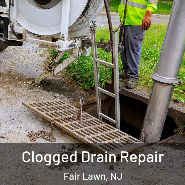  Clogged Drain Repair Fair Lawn, NJ