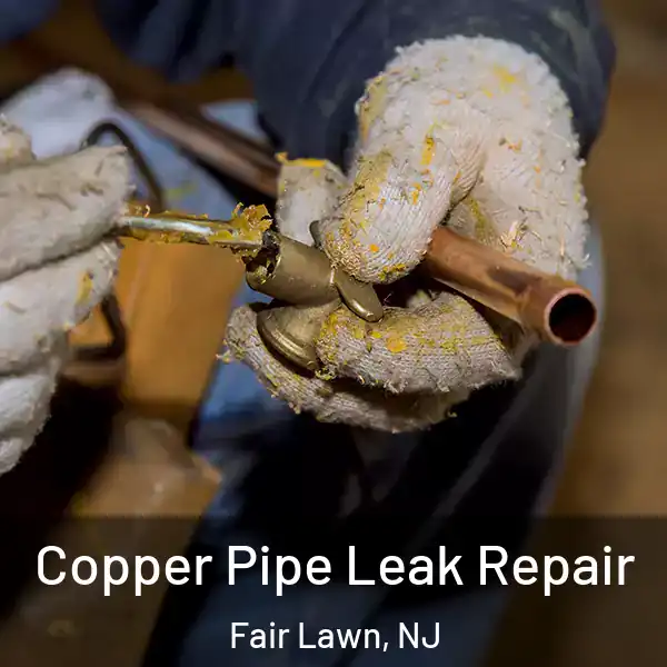  Copper Pipe Leak Repair Fair Lawn, NJ