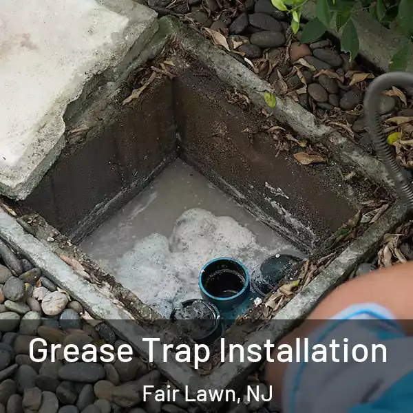  Grease Trap Installation Fair Lawn, NJ