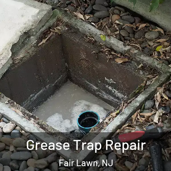  Grease Trap Repair Fair Lawn, NJ