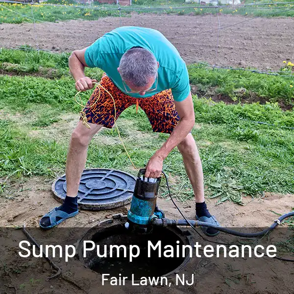  Sump Pump Maintenance Fair Lawn, NJ